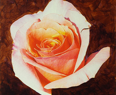 Leon Clemons super-realistic art - Rose 4